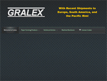 Tablet Screenshot of gralex.com
